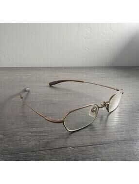 Nike Flexon 4600 220 Matte Light Brown Eyeglasses Frames 43-19-135 Men Women
